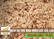 Chuyên nhận thu mua mùn cưa giá cao tại miền nam