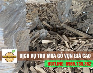 Đơn vị thu mua gỗ vụn giá cao tận nơi tại TPHCM