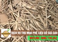 Đơn vị thu mua phế liệu gỗ GIÁ CAO & UY TÍN tại miền nam