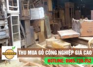 Thu mua gỗ công nghiệp, ván ép, sàn gỗ cũ GIÁ CAO - UY TÍN