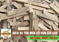 Thu mua gỗ vụn giá cao tận nơi tại Bến Tre. Có hoa hồng lớn