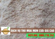 Dịch vụ thu mua mùn cưa giá cao tận nơi tại Bình Dương và các tỉnh lân cận