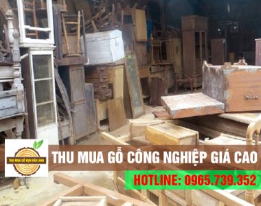 Thu mua gỗ công nghiệp, ván ép, sàn gỗ cũ GIÁ CAO - UY TÍN