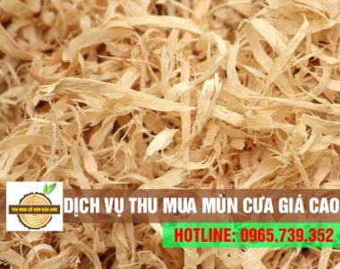 Chuyên thu mua mùn cưa giá cao, tận nơi, nhanh chóng