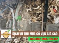 Dịch vụ thu mua gỗ vụn giá cao, nhanh chóng, phục vụ 24/7